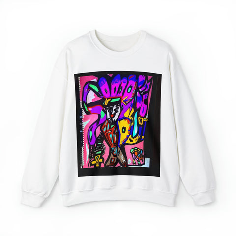 Unisex Heavy Blend™ HIP HOP ART 7ıCrewneck Sweatshirt