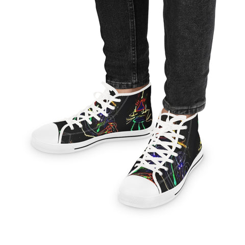 Men's High Top  HIP HOP ART Sneakers