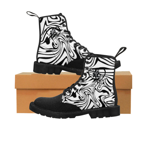 Men's Canvas  HIP HOP ART  Boots