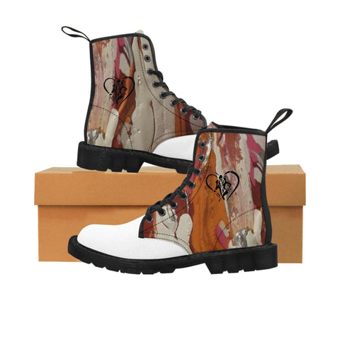 Men's Canvas HIP HOP ART Boots