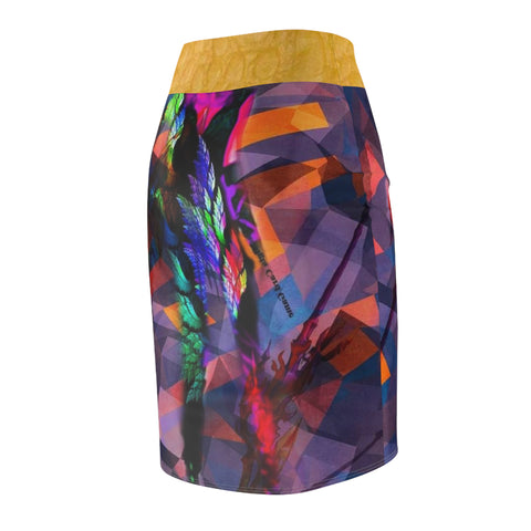 Women's HIP HOP ART Pencil Skirt (AOP)