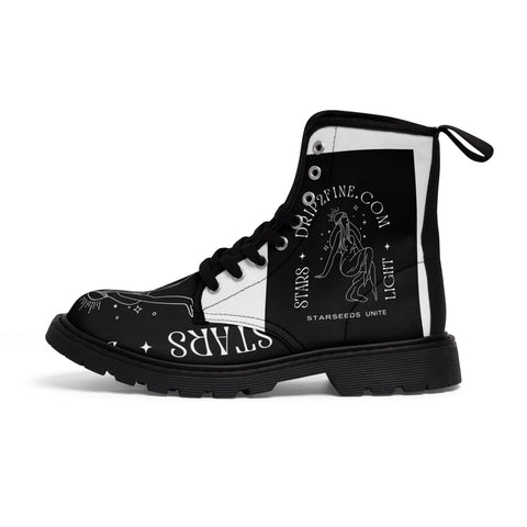 Men's Canvas  HIP HOP ART Boots