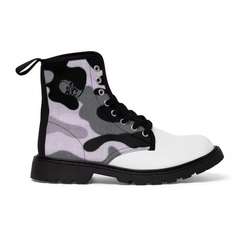 Men's Canvas  HIP HOP ART Boots