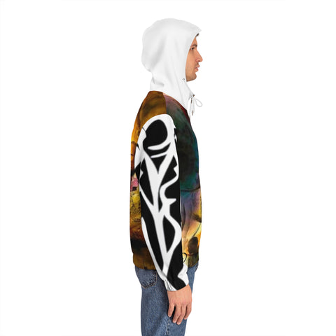 Men's Full-Zip HIP HOP ART  Hoodie (AOP)