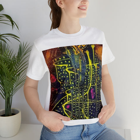 HIP HOP ART  Unisex Jersey Short Sleeve Tee