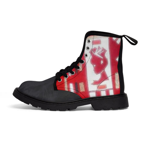 Men's Canvas  HIP HOP ART Boots