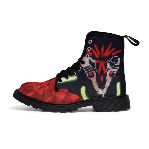 Men's Canvas  HIP HOP ART  Boots