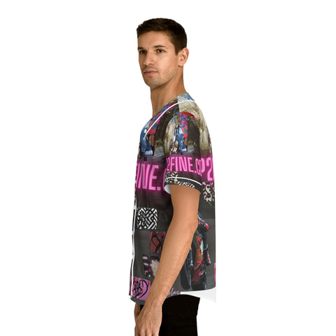 Men's  HIP HOP ART  Baseball Jersey (AOP)