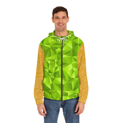 Men's Full-Zip HIP HOP ART Hoodie (AOP)