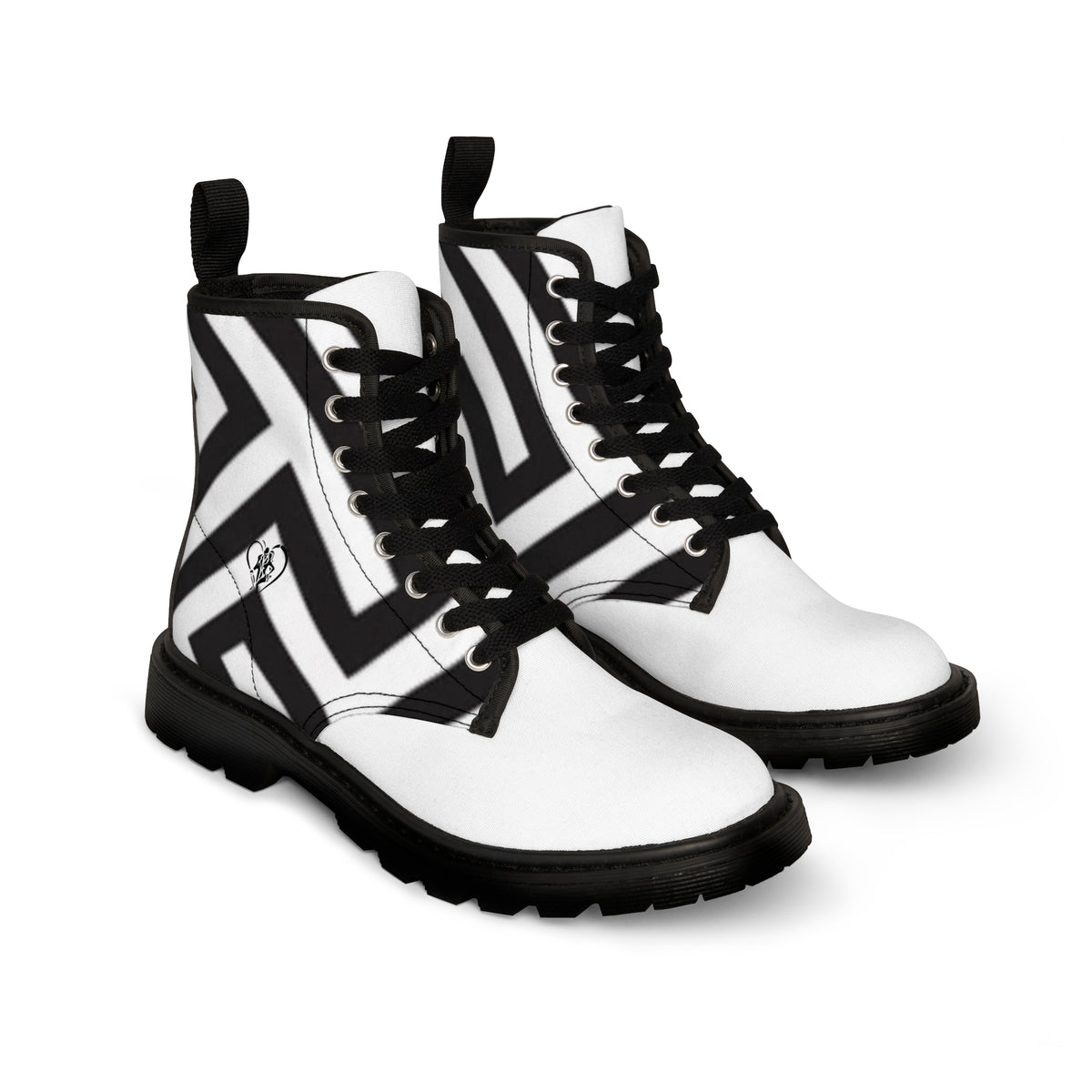 Men's Canvas HIP HOP ART  Boots