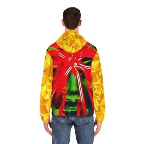 Men's Full-Zip HIP HOP ART  Hoodie (AOP)