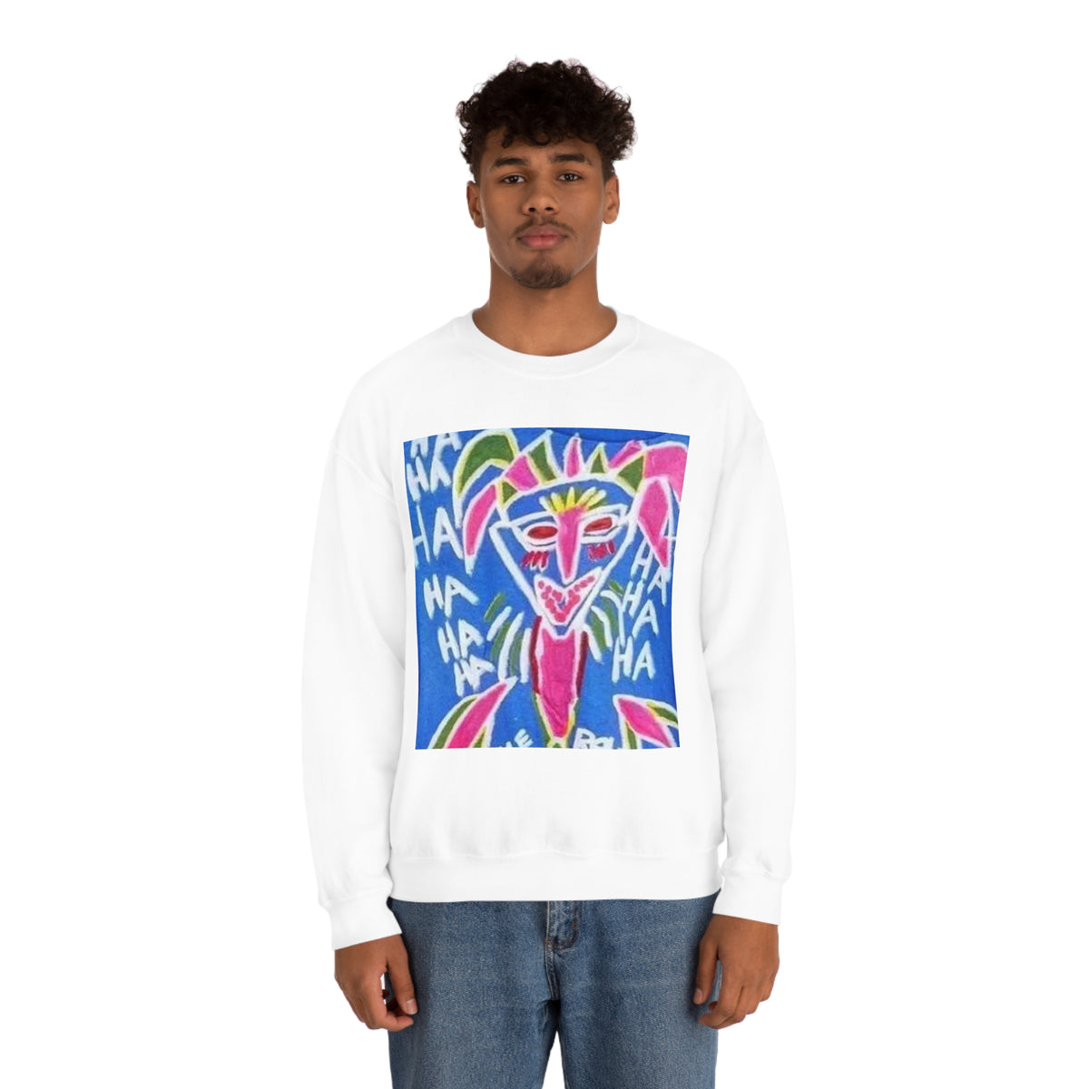 Unisex Heavy Blend™  HIP HOP ART Crewneck Sweatshirt