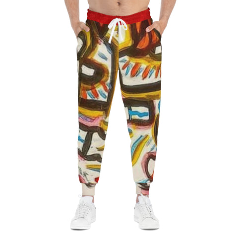 HIP HOP ART Athletic Joggers (AOP)