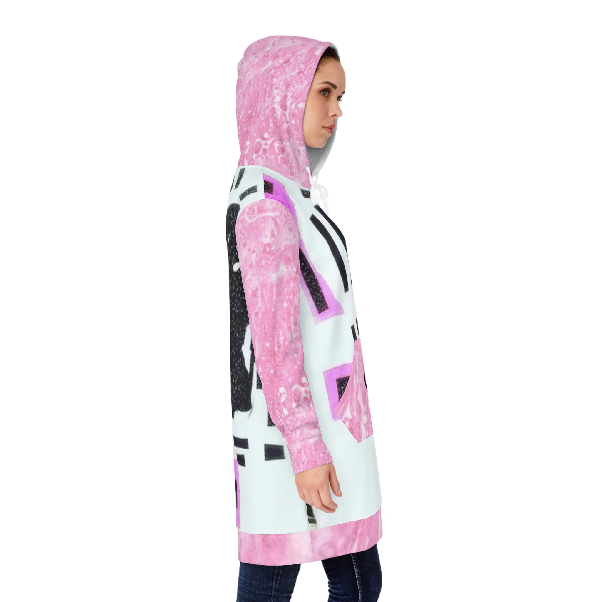 Women's HIP HOP ART Hoodie Dress (AOP)