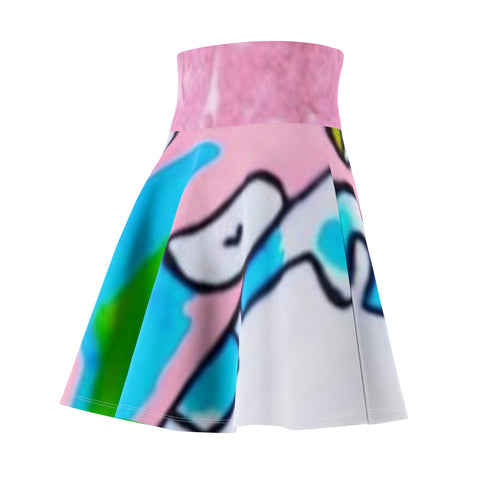 Women's  HIP HOP ART Skater Skirt (AOP)