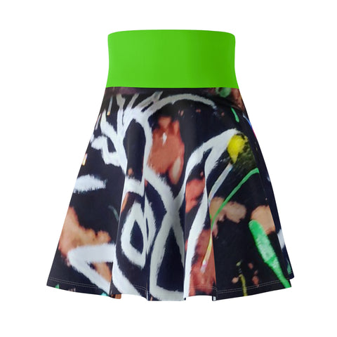 Women's  HIP HOP ART Skater Skirt (AOP)