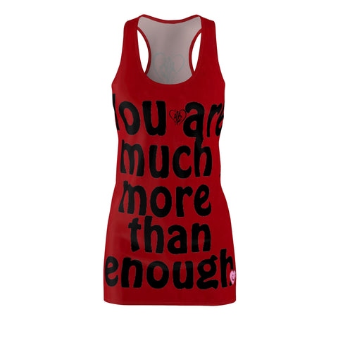 Women's Cut & Sew  HIP HOP ART Racerback Dress (AOP)