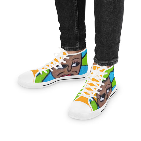 Men's High Top HIP HOP ART Sneakers