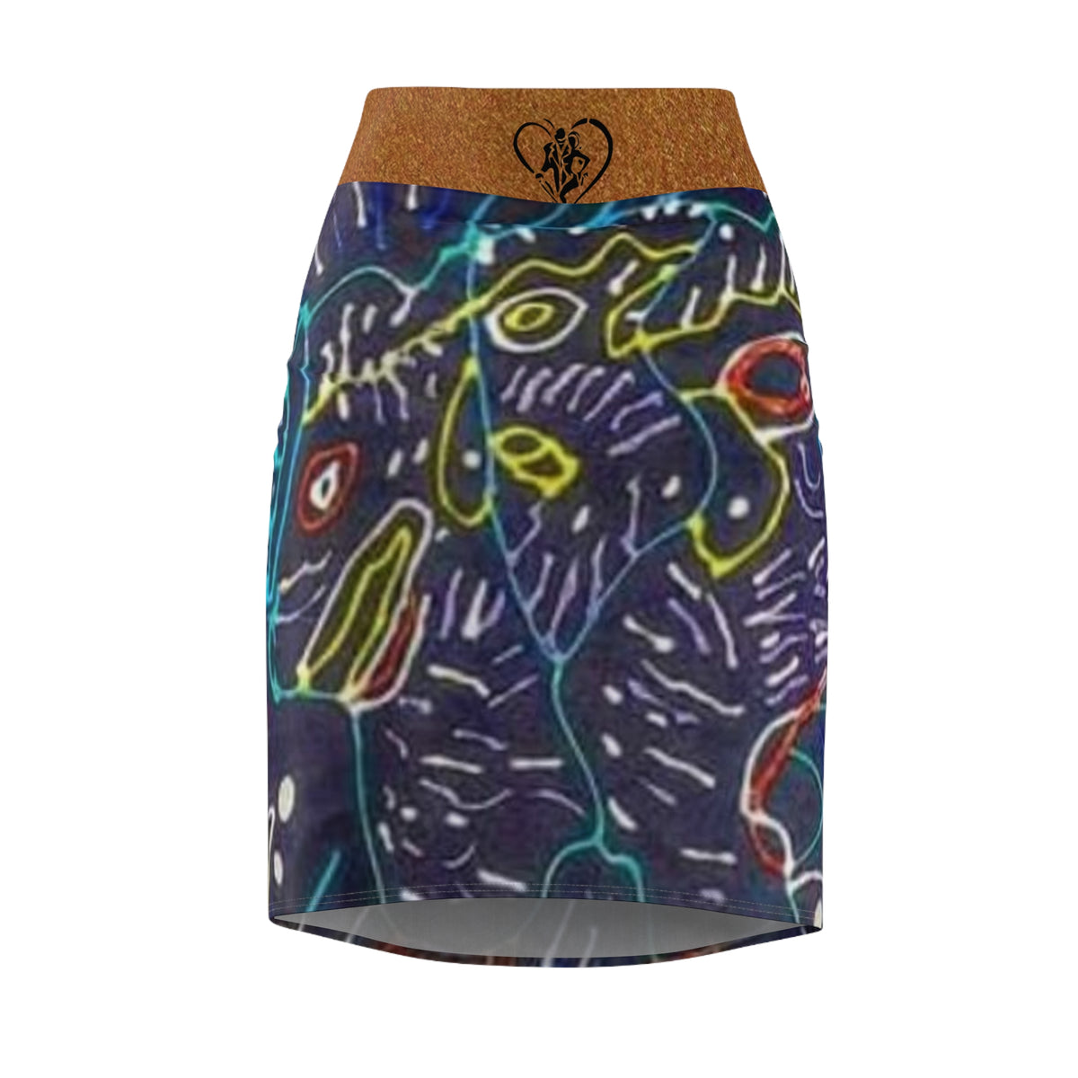 Women's HIP HOP ART Pencil Skirt (AOP)