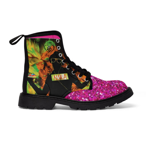 Men's Canvas  HIP HOP ART  Boots