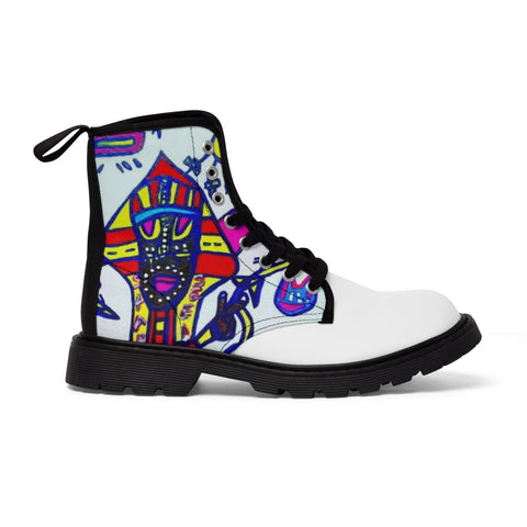 Men's Canvas HIP HOP ART Boots