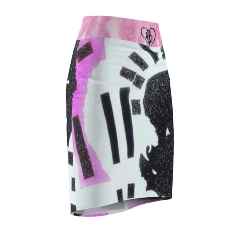 Women's HIP HOP ART Pencil Skirt (AOP)