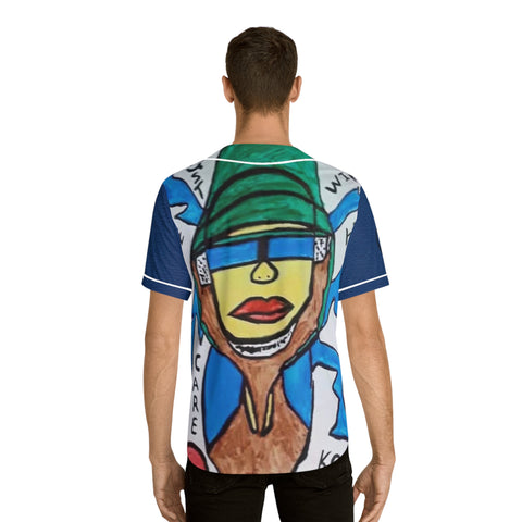 Men's HIP HOP ART Baseball Jersey (AOP)