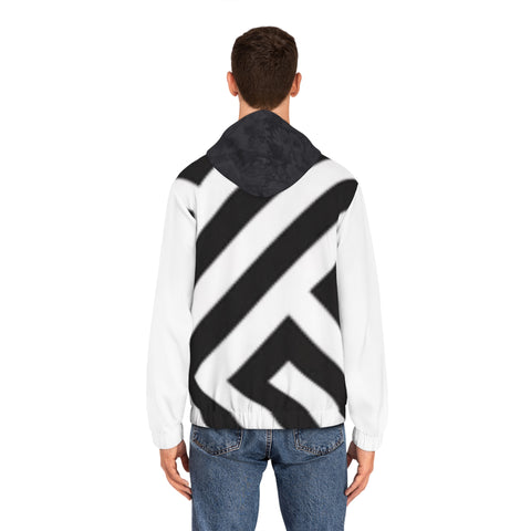 Men's Full-Zip  HIP HOP ART  Hoodie (AOP)