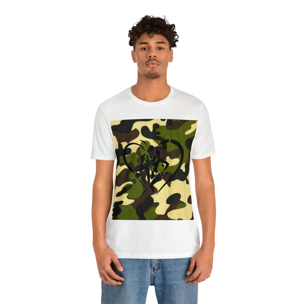 Unisex HIP HOP ART Jersey Short Sleeve Tee