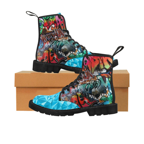 Men's Canvas  HIP HOP ART  Boots