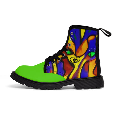 Men's Canvas HIP HOP ART Boots