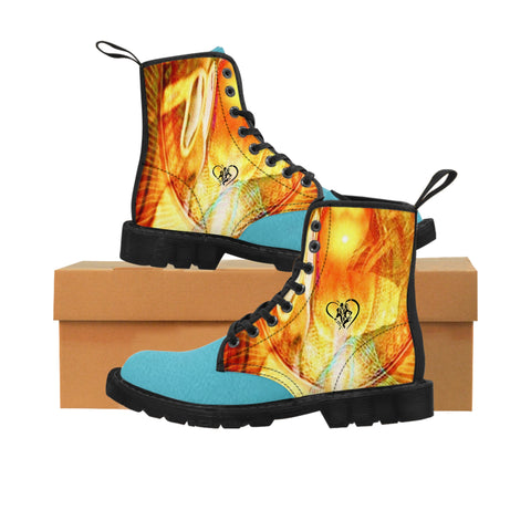 Men's Canvas HIP HOP ART Boots