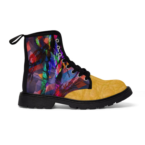 Women's Canvas  HIP HOP ART Boots