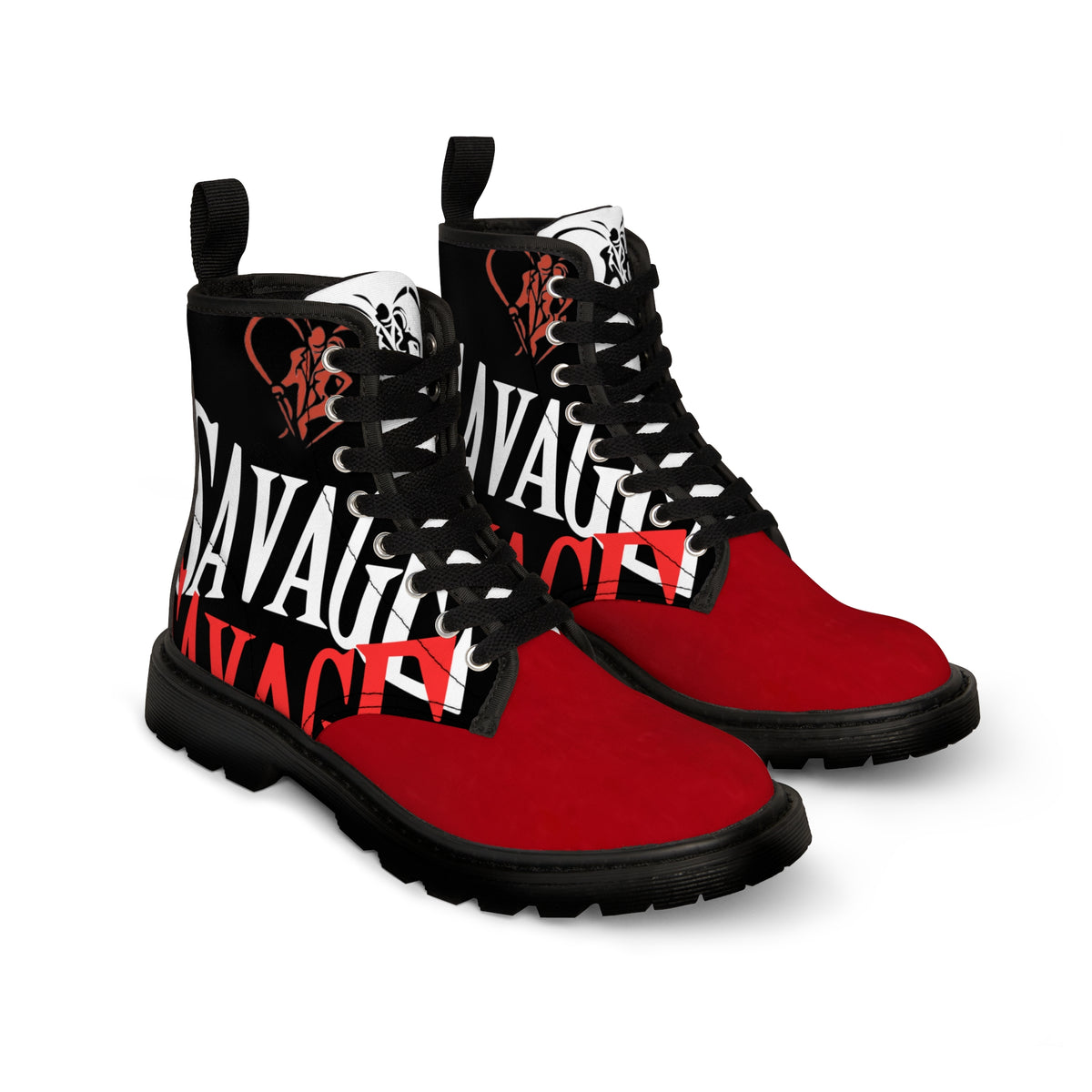 Men's Canvas  HIP HOP ART Boots