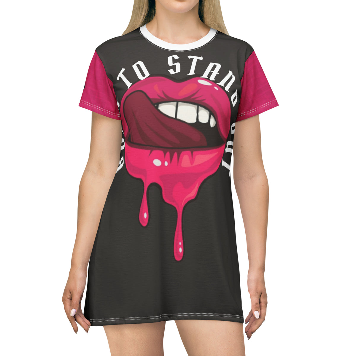 HIP HOP ART T-Shirt Dress (AOP)