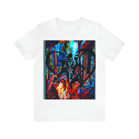 HIP HOP ART Unisex Jersey Short Sleeve Tee