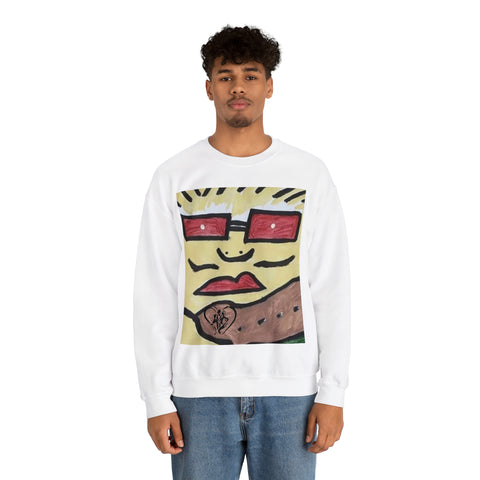 Unisex Heavy Blend™ HIP HOP ART Crewneck Sweatshirt