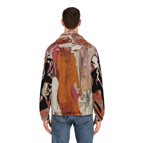 Men's Full-Zip HIP HOP ART  Hoodie (AOP)