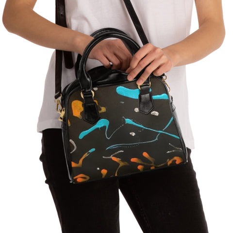 HIP HOP ART Shoulder Handbag