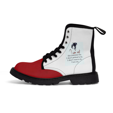 Men's Canvas  HIP HOP ART Boots