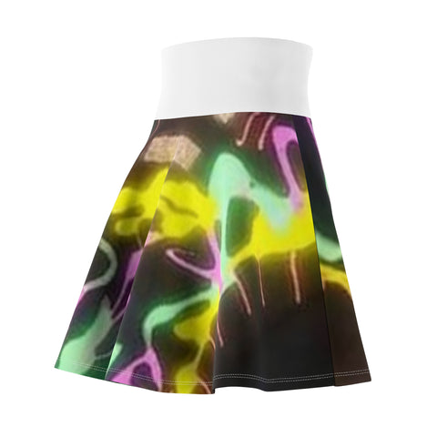 Women's  HIP HOP ART Skater Skirt (AOP)