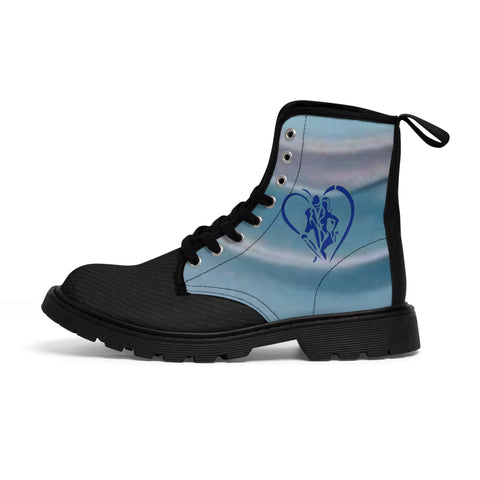 Women's HIP HOP ART Canvas Boots