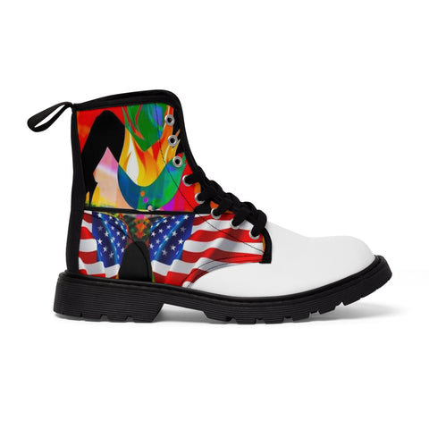 Women's Canvas HIP HOP ART Boots