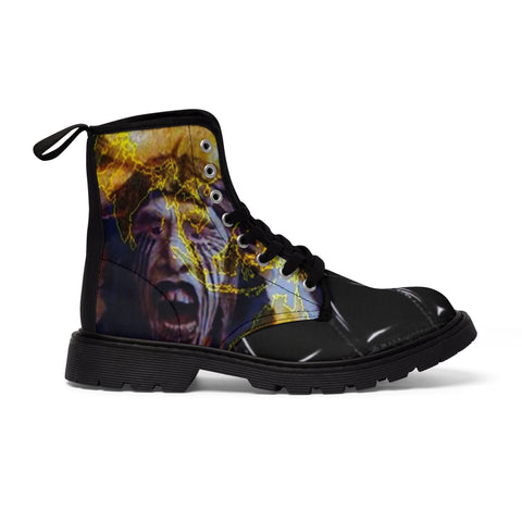 Men's Canvas  HIP HOP ART Boots