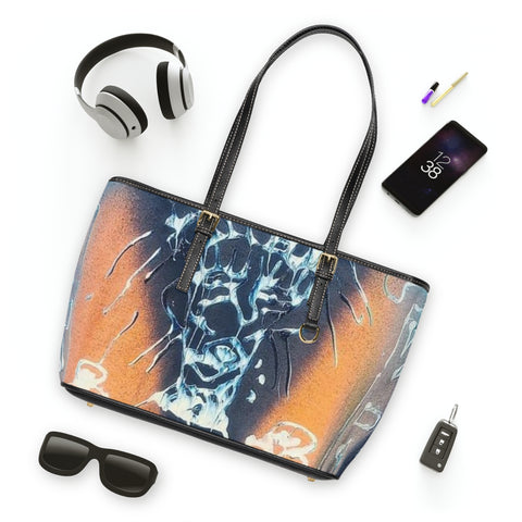 PU Leather  HIP HOP ART Shoulder Bag