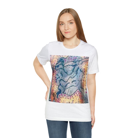 HIP HOP ART Unisex Jersey Short Sleeve Tee