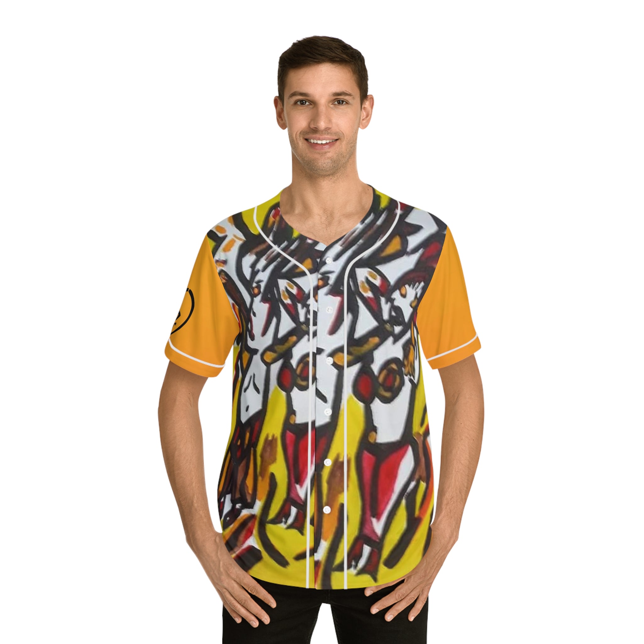 Men's HIP HOP ART Baseball Jersey (AOP)