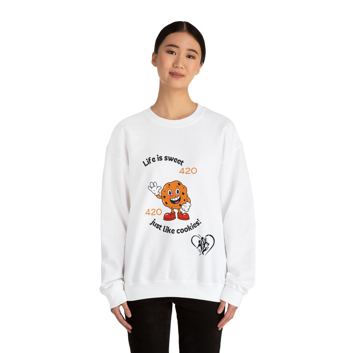 Unisex Heavy Blend™   HIP HOP ART Crewneck Sweatshirt