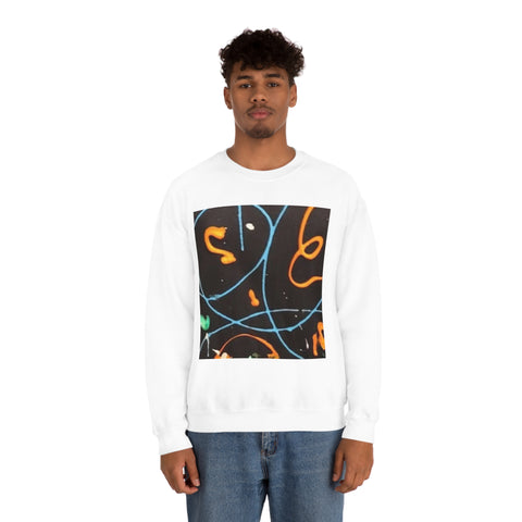 Unisex Heavy Blend™  HIP HOP ART Crewneck Sweatshirt