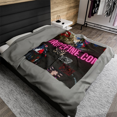 Velveteen HIP HOP ART Plush Blanket